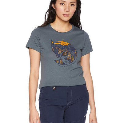 Camiseta FJALLRAVEN Arctic Fox Print T-Shirt W
